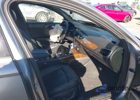 2014 Audi A6 3.0T Premium Plus from USA, damaged, VIN WAUHGAFC7EN122500